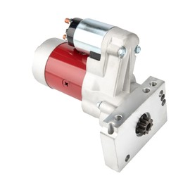 KAC Mini Starter Compatible with Chevy 153 168 Tooth 3HP SBC BBC Black High Torque Replace 18493, 2-2202-HI, 410-44033, SHI0032, 4-6835