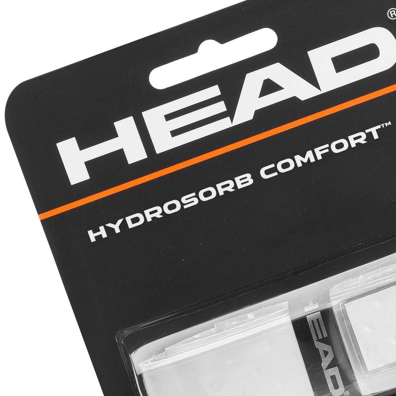 HEAD(ヘッド) テニス リプレイスメントグリップ ハイドロゾーブ・コンフォート ホワイト 285313