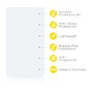 upscreen Anti-Glare Protective Glass for Wahoo Elemnt ACE Protective Film