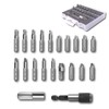 ENN LLC Drill Bit Set, Screw Removal, 22 Pieces, Alloy