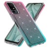 For TCL 40 XE 5G Gradient Sparkle Hybrid Case -