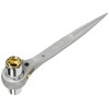 SUPERTOOL SRF1A Aluminum 4 Size Ratchet Wrench, Inner 0.4, 0.5