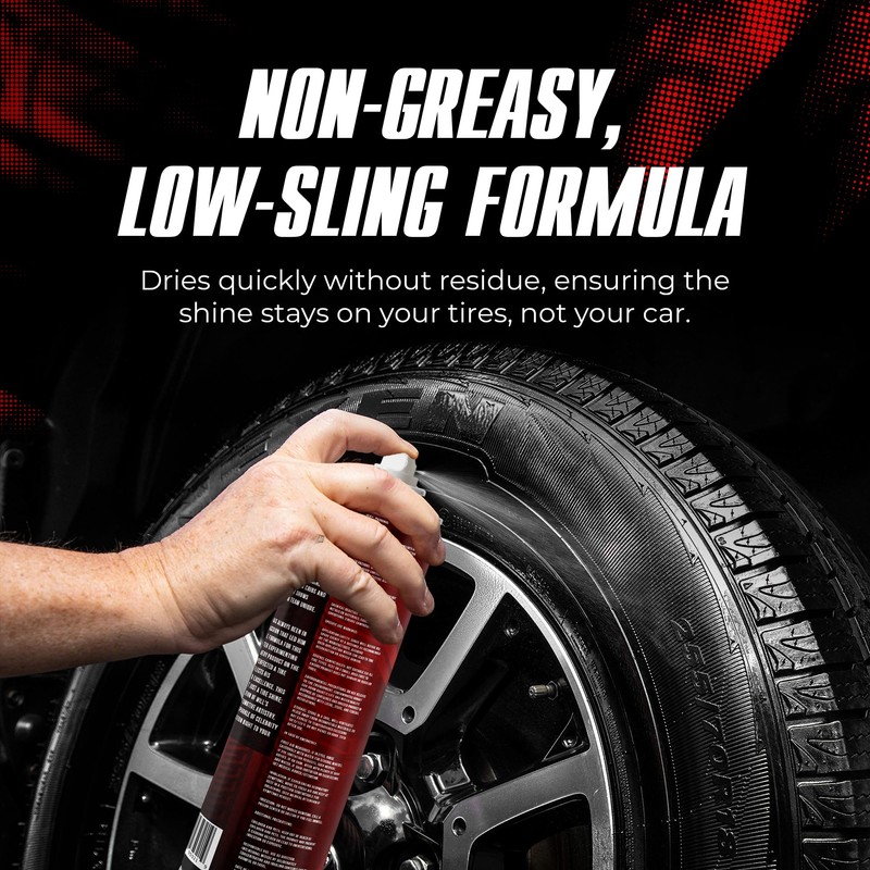 Team Unique Tire Shine Gloss – 18.6 Fl Oz (550mL)