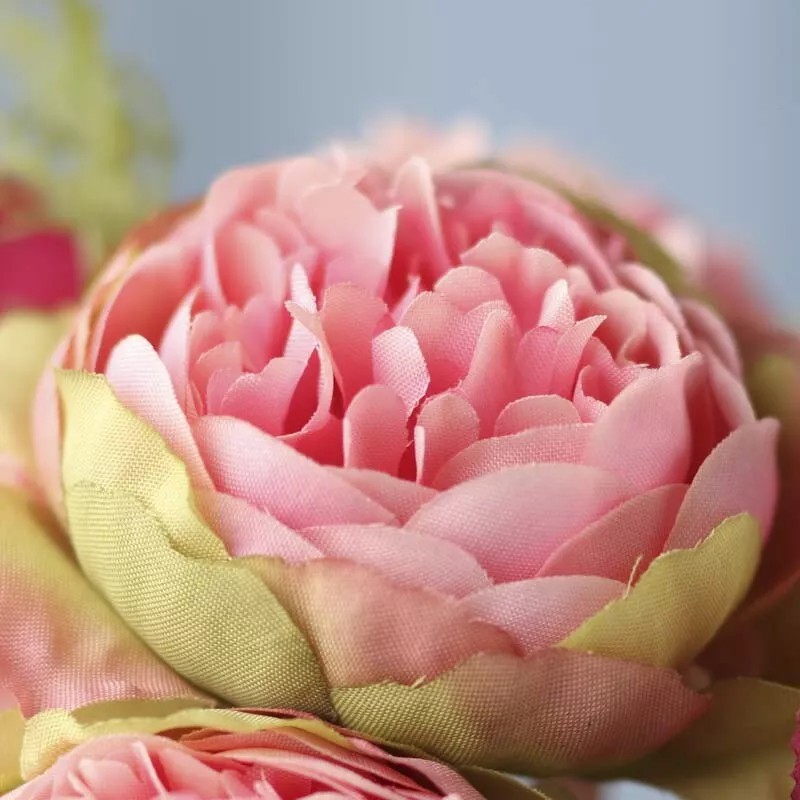 Factory Direct Craft Soft Pink and Cream Lily and Ranunculus