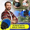 2 Pieces Sleeve Ø 32 mm x 1″ with Male