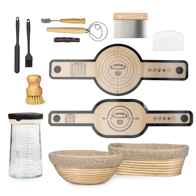 Complete Sourdough Starter Kit for Beginners – Sourdough Bread Kit