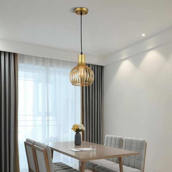 Unbranded Modern Pendant Light Fixture Gold Hanging Ceiling Kitchen Island