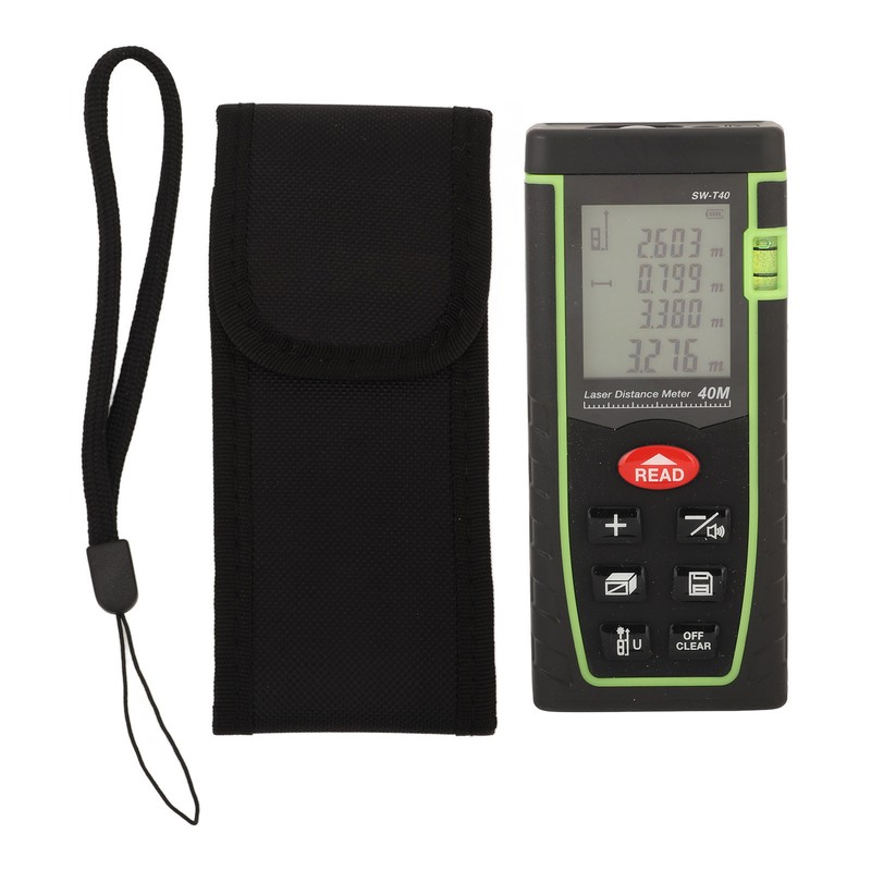 Laser Distance Meter Handheld 630‑670nm High Accuracy Infrared Laser Measurement