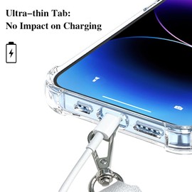 Outdoor Movement Anti-Theft Cell Phone Lanyard,Suitable for Hiking Cycling Mountaineering Tours,2 Pack Adjustable Neck Strap Phone Strap,4× Pads,Compatible with Most Smartphones (Black+red)