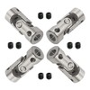 Ohamtes 4Pcs shaft diameter 2.3mm to 3mm universal coupling Rotatable