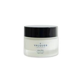 VALQUER Crema Facial Hidratante de Noche. Reafirma, Revitaliza y Nutre la Piel Seca con Ácido Hialurónico, Vitamina B5, Agua de Bambú y Algas Marinas.