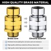 Shower Head Swivel Ball Adapter, Shower Connector Ball Joint, Solid