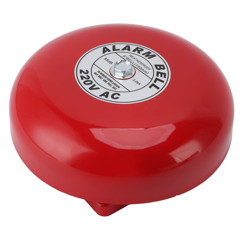 Fire Alarm Bell High Sensitivity Super Loud Sound Electric Round