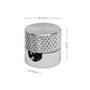 smartect Aluminium Wall and Ceiling Pins for Textile Cable [Pack