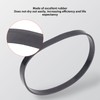 2Pcs Band Saw Tire Rubber Black Tire Replacement Part Width