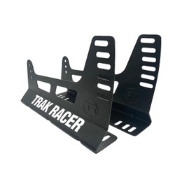 Trak Racer Oversized Adjustable Seat Bracket for GT Formula Seating | Universal Mount for Racing Simulator Seats | 18 Stage Adjustments, Steel Construction, Black Powder Coat