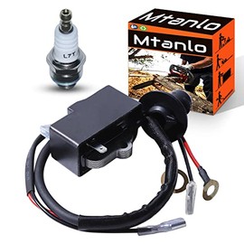 Mtanlo Ignition Coils for Stihl TS400 TS410 TS420 TS460 Chainsaw 1130 400 1302 Ignition Coils with L7T/BPP MR7A Spark Plugs