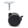 Design61 Set of 4 Universal Furniture Castors with Brake Swivel
