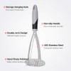 Potato Mashers, Joyoldelf Potato Masher Stainless Steel, Masher with Non-Slip