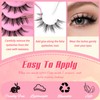 Ahrikiss Manga Lashes Natural Look Wispy Anime False Eyelashes 8