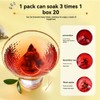Rose Scented Tea Bags，Chenpi Rose Tea Bag 3.52oz/100g,Chenpi tea bags，