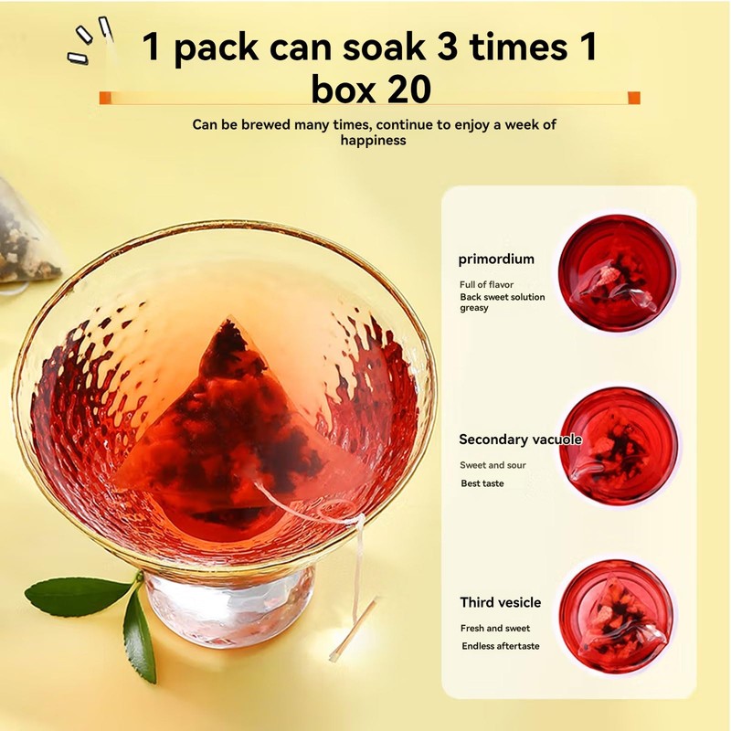 Rose Scented Tea Bags，Chenpi Rose Tea Bag 3.52oz/100g,Chenpi tea bags，