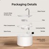 Ceramic Cat Water Fountain Pump, Super Quiet Replacement Pump for