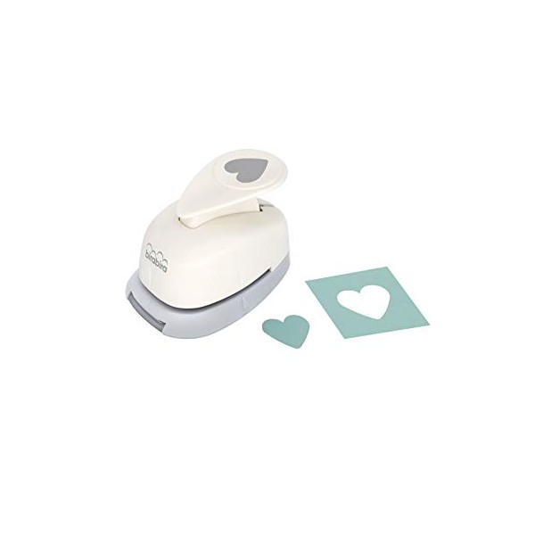 Bira Craft 5/8 inch Heart Shape,Valentineâs Day Punch, Lever Action