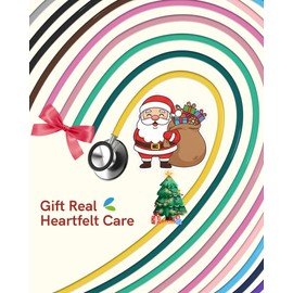 FriCARE Dual Head Stethoscope - Stethoscopes for Nurses, Medical Nursing Students, Paramedics/EMT/LVN/VNA Backup Estetoscopio, Black Tube, Stainless Steel Chestpiece