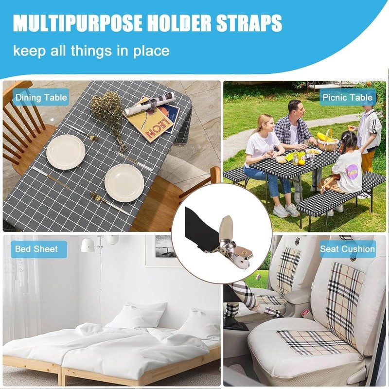 CUNGLIN Tablecloth Clips Clip Tablecloth Clips for Outdoor Tables Pack