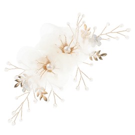 KDSSYFT Children's Petal Hair Clip, Flower Hair Accessory, For Kids, Elegant, Photography, Girls, School Entrance Ceremonies, Graduation Ceremonies, Piano Recitals, Weddings