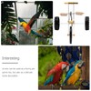 Parrot Training Toy Parrot Bicycle Toy Bird Cage Game Bicycle