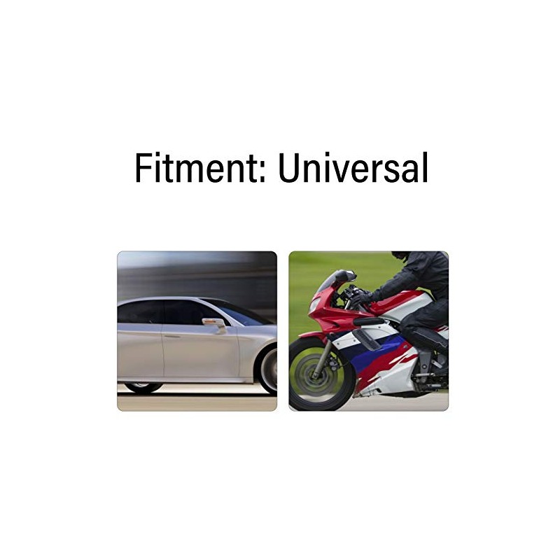 Aramox Universal Car Oil Catch Can Kit Can Kit con