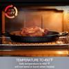 S·KITCHN Cast Aluminum Griddle Pan for Stovetop with Lid -