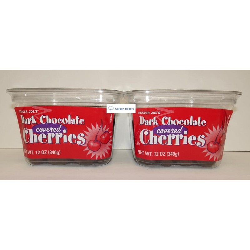 Trader Joe’s & Choceur Dark Chocolate Covered Cherries 12oz 340g