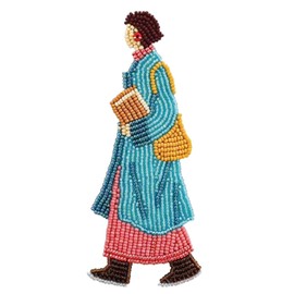 Miyuki Beads Kit "Outing Brooch Kit Library HCA14//6"