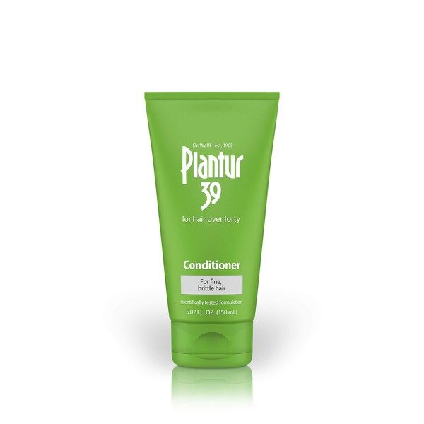 Plantur 39 Phyto Caffeine Women's Nourishing Conditioner 5.07 Fl Oz, for Fine, Thinning Natural Hair Growth, Sulfate Free, Wheat Protein, White Tea Extract