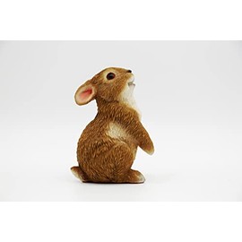 DecoTrend GmbH Decorative Figurine Small Rabbit Sitting 7 x 5.5 x 9.5 cm