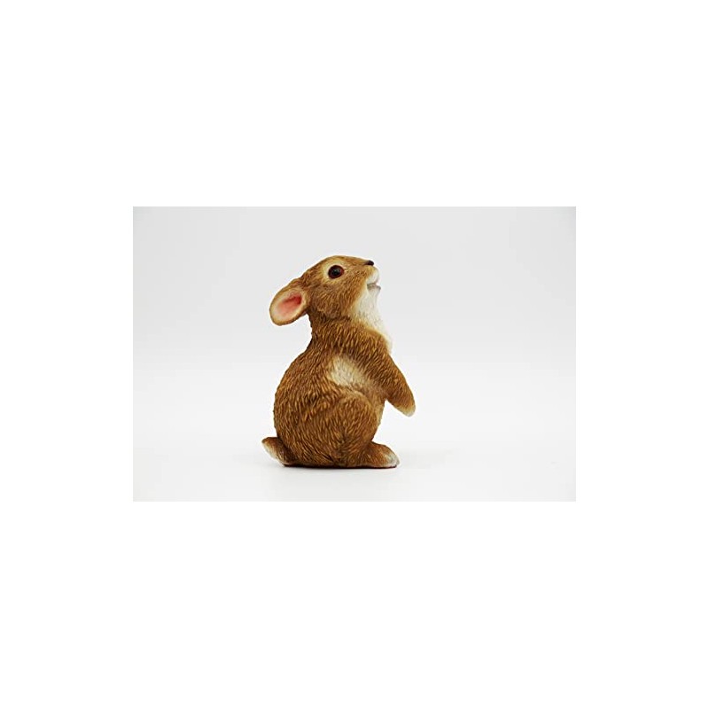 DecoTrend GmbH Decorative Figurine Small Rabbit Sitting 7 x 5.5