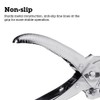 Eyelet Hole Punch Pliers Multi-function Hole Puncher with 100pcs Metal