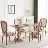 SearchI Stretch Dining Chair Seat Covers Set of 6, Soft