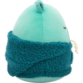 Squishmallows Original 7.5-Inch Nastia the Capybara with a Wooly Hoodie