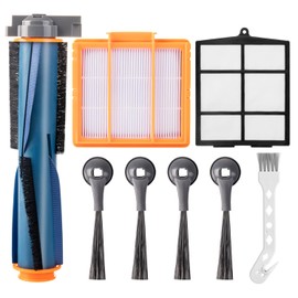 7 Pack AV2501S Accessories Kit Replacement for Shark AI AV2501S AV2501AE RV2502AE RV2520AOUS AV2510AOUS AV2511AE RV2610WA AV2610WA AI Ultra 2- in-1 Robot Vacuum Cleaner Filters