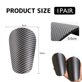 Hugwish Mini Shin Pads Children's Football 10 x 6 cm Mini Shin Pads Football for Football and Other Sports