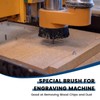 SATUY CNC Vacuum Brush, 1m x 70mm Nylon Dust Shoe