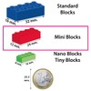 Flower Model for Building with Small Building Blocks Pink Begonia