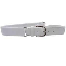 YFXQYFSH Baseball Belts Softball Belts, Elastic Adjustable Stretch Sports Belt, Youth Adult (24"-46"), White