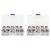 2Boxes Glass Tube Fuse Kit M6x30mm 0.5A‑30A Fast Acting Quick