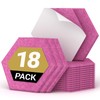 18 Pack Hexagon Acoustic Panels, TONOR 12"x 10"x 0.4" High