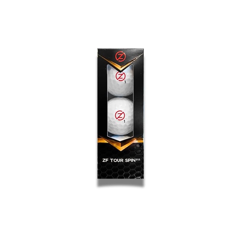 Zero Friction Tour Spin Golf Balls-12 Pack, White